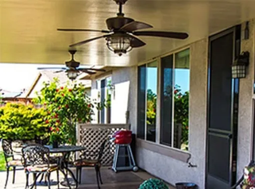 Patio Fan and Lighting Installation by Hot Shot Electric llc in Inola