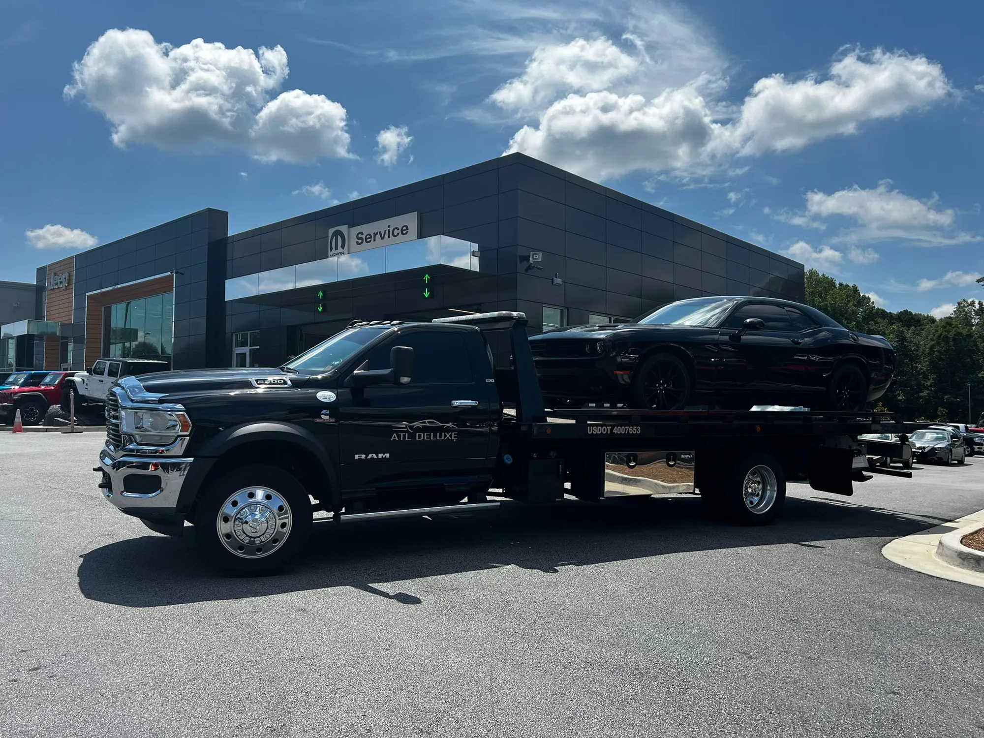 Commercial Fleet Services expertise by Atl Deluxe Towing LLC