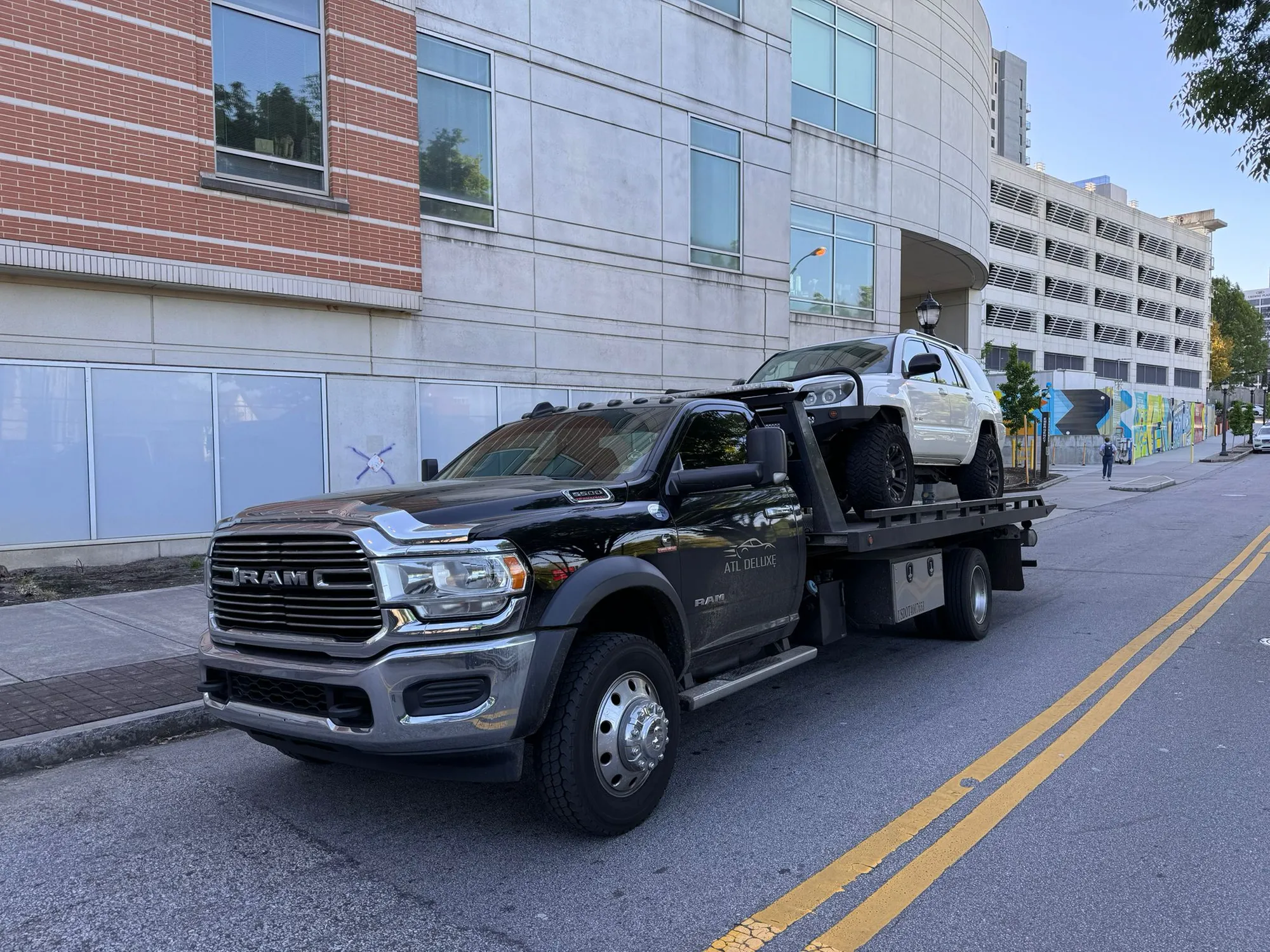 Motorcycle Towing by Atl Deluxe Towing LLC in Tucker, GA