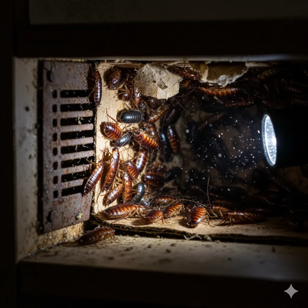 Why choose Source Pest Control for Cockroach Nesting Site Assessment