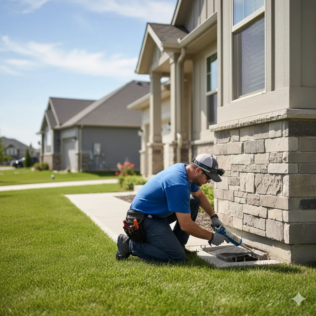 Exclusion Work for Spiders expertise by Source Pest Control
