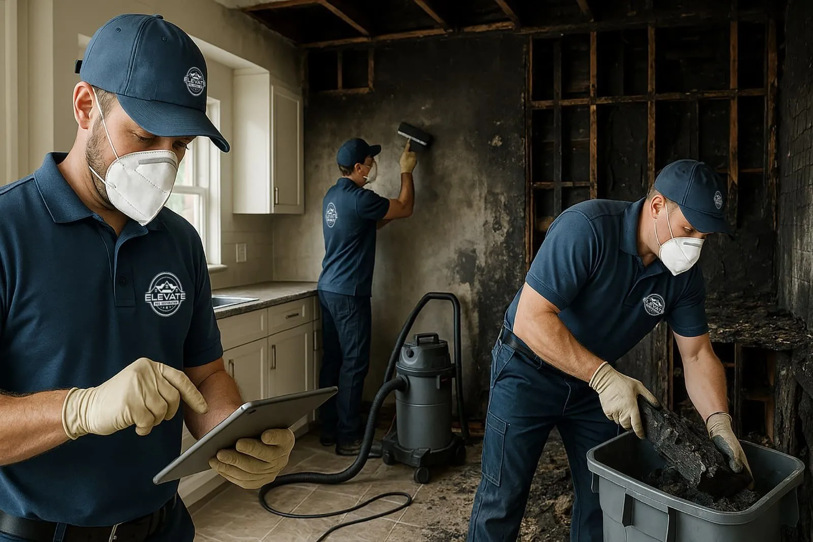 Fire Damage Restoration Expertise By Elevate Pro Restoration