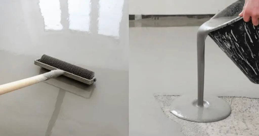 Epoxy Floor Coating Installation by New York Painting and Coatings in Brown Square
