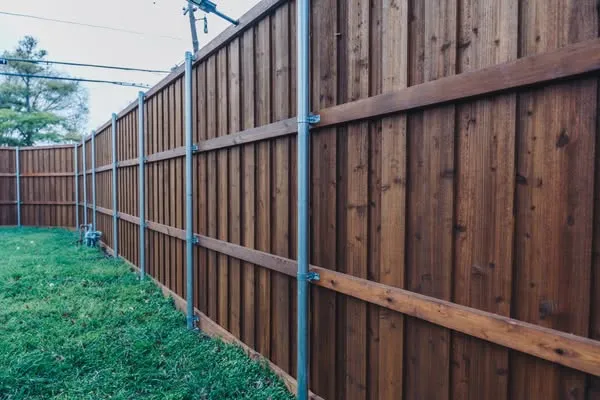 Wood Fence Installation by Perimeter Experts Fence And Decks in Stonegate Hills at Westover Hill