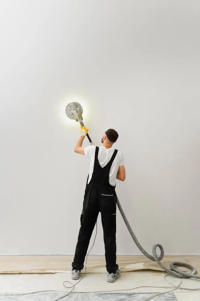 Cleanup after Painting by Estrada’s Drywall and painting in Hendersonville