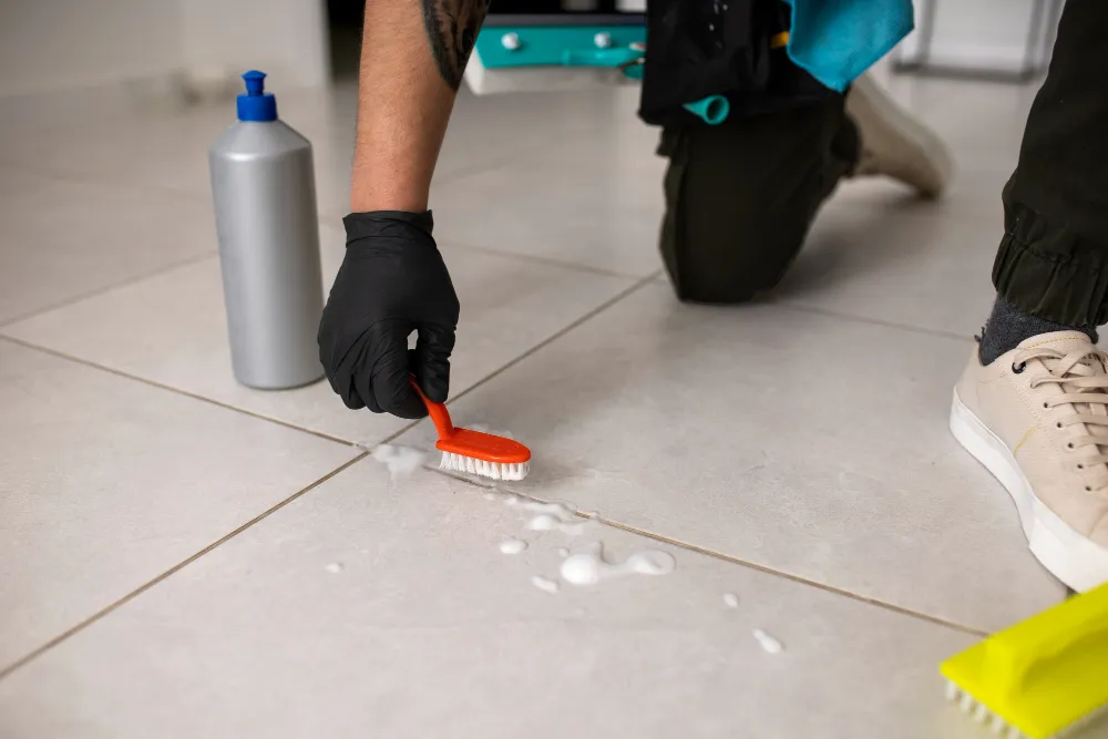 Tile and Grout Cleaning expertise by All Pro Steam Cleaning LLC