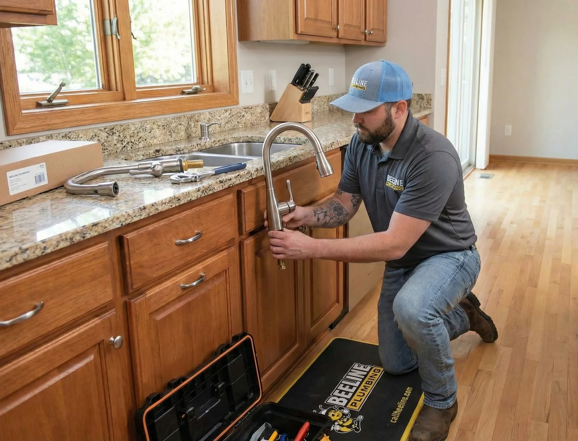 Why choose Beeline Plumbing for Kitchen and Bath Fixture Replacement & Repair