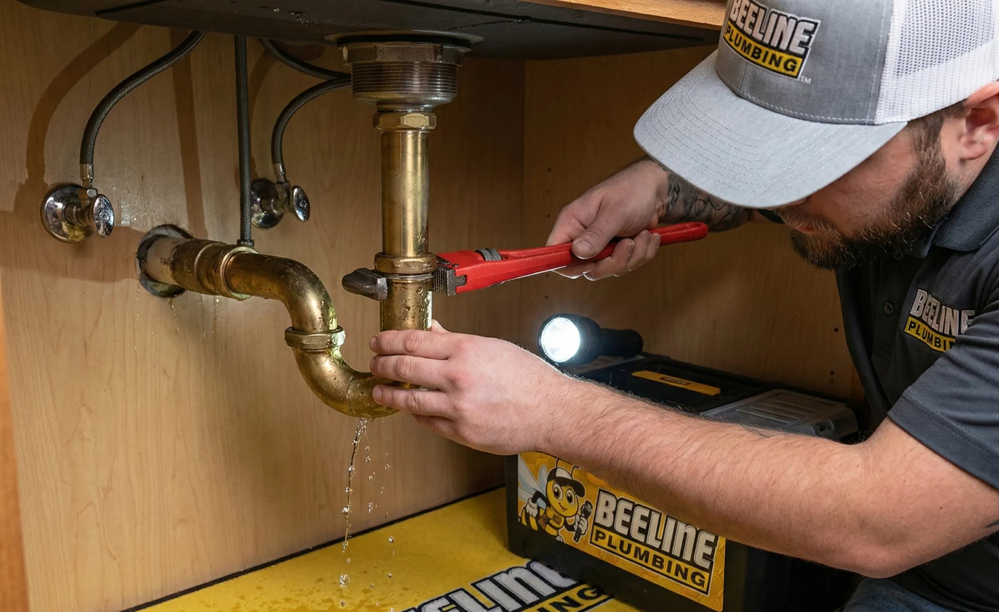 Leak Detection & Repair expertise by Beeline Plumbing